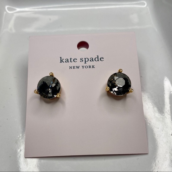 kate spade Jewelry - NEW Kate Spade ♠️ Rise + Shine Gray Stud Earrings